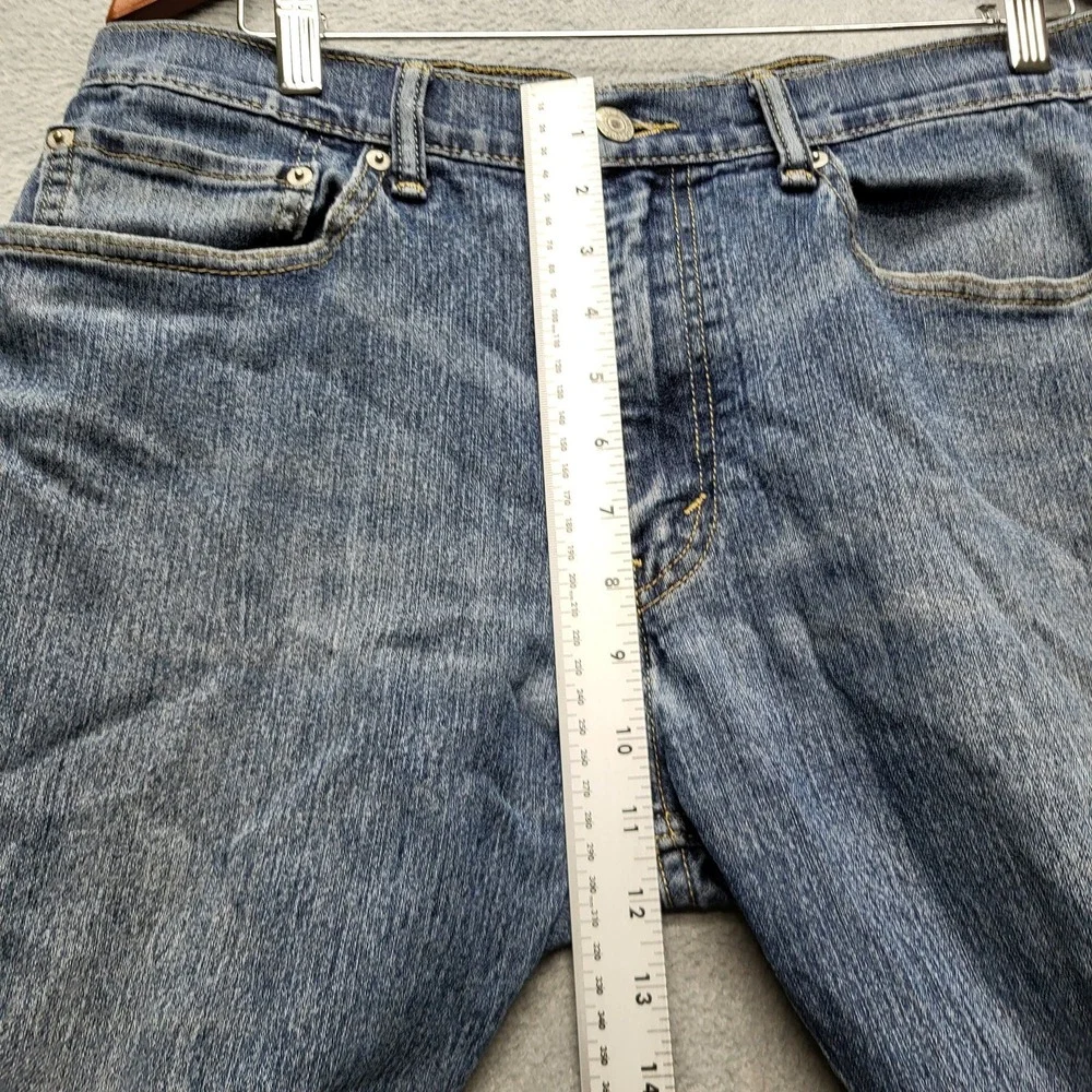 Levi's 505 Men Jeans 34X30 Blue Denim Regular Fit Straight Leg  28